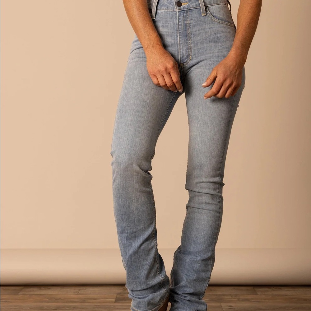Kimes Ranch Light Blue High Rise Women's Jeans